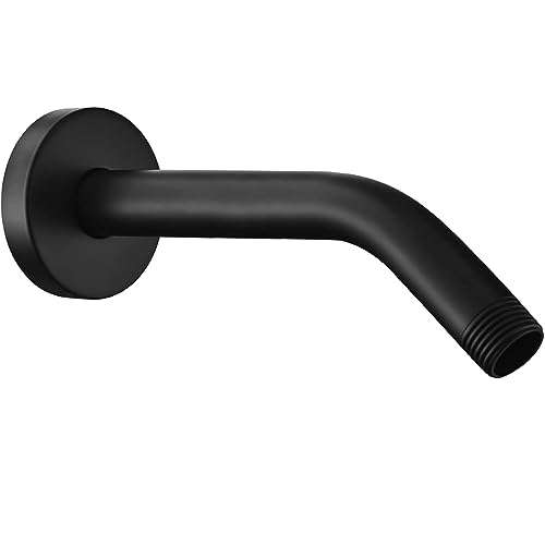 Nuodan Shower Arm with Flange, 8 Inches Wall Mount Replacement Shower Head Arm For Fixed Shower Head...