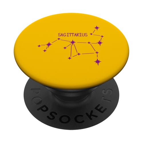 La constelación de Sagitario PopSockets PopGrip Adhesivo