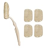 Natural Loofah Cleaning Pads – Plant-Based & Sustainable: Crafted from 100% natural, sun-dried loofah fiber, our plant-based pads are a renewable alternative to synthetic sponges. They deliver effective cleaning while being gentle on non-stick cookwa...