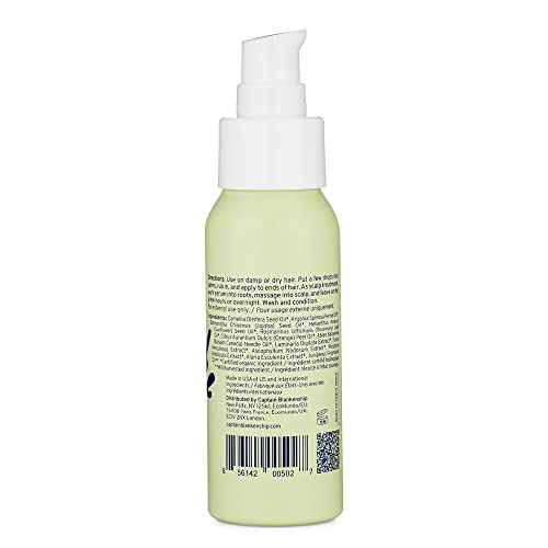 Captain Blankenship Nourish Hair & Scalp Serum, Hair Oil With Rosemary Extract To Promote Hair Growth, Frizz-Reducing, Vegan, 2 Oz #TOP1