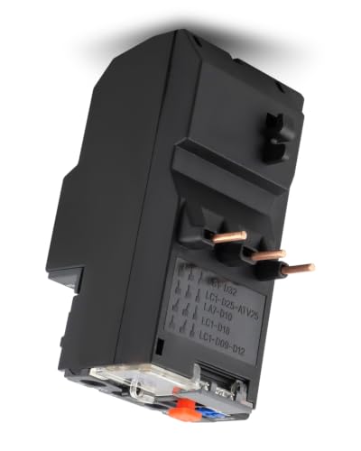 Relé térmico ajustable 7-10A, para protección de motor trifásico, 1NA 1NC, reinicio manual y automático, 690V, compatible con JR28-25 NR2-25 LR2-D13 miniatura 1