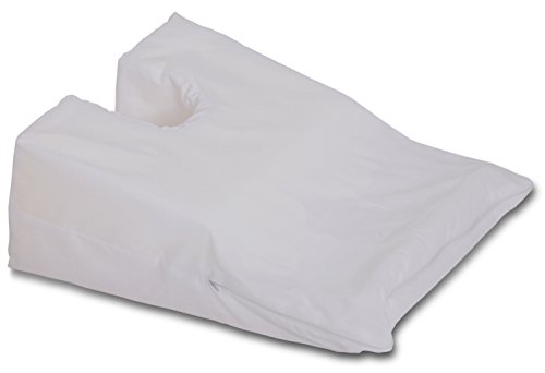 HERMELL PRODUCTS, INC. Hermell Face Down Pillow, Small (Pack of 1), White