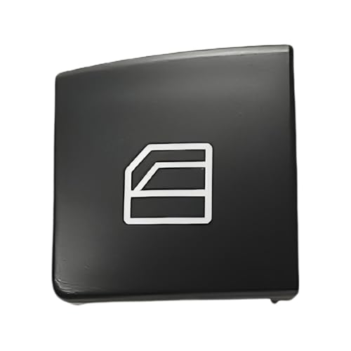 Botón de elevación de ventana de coche con tapas de interruptor principal para 1-2 uds