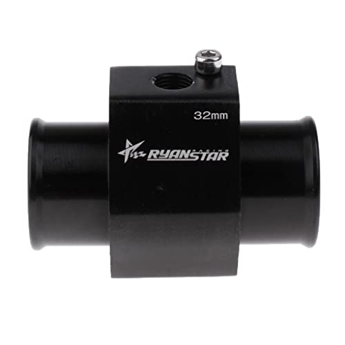 Homyl – Adaptador de mangueira de radiador com sensor de temperatura da água para carro, alumínio 28