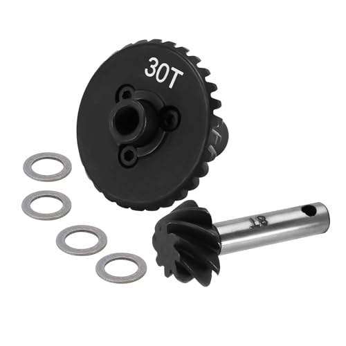 Engrenages d'essieu hélicoïdaux en acier d'origine pour RC Crawler 1/10 Axial SCX10 II III Pro
