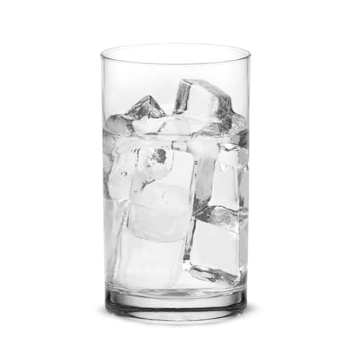Image of Yera Epitome Glass Tumbler Transparent 270 ml Set of 6 Hot & Cold Drinks, Juice, Cocktail, Milkshake, Smoothie | Ideal for Home, Party, Restaurant, Gifting | Special Occasions.