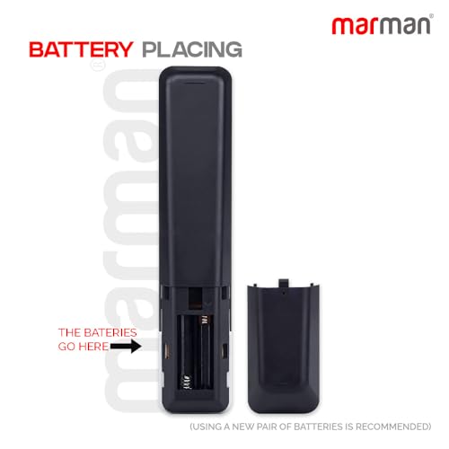Image of marman Compatible with Kodak Smart Tv Remote Control Model XC9000 TB5000 Series Suitable for Ultra HD 4K LED OLED Tv Non Voice Command with Hotkeys - Match Key By Key with Existing Model Remote