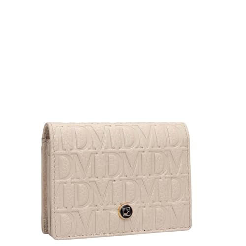 Image of Da Milano Leather Card Holder for Men & for Women - White (10116OL)