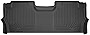 Husky Liners Weatherbeater | Fits 2022 - 2023 Ford F - 150 Lightning, 2021 - 2023 Ford F - 150, 2017 - 2022 F - 250, F - 350, F - 450 (Supercrew, Crew Cab) | Second Row Liner, Black | 14401