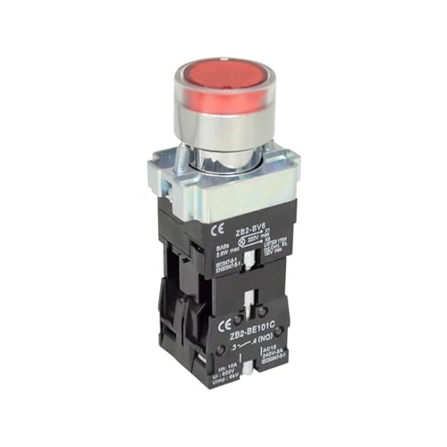 Interruptor de botón XB2-BZ3462 evita falsos contactos en tableros de industria mecánica 3