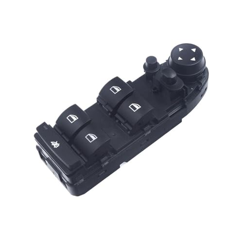 Interrupteur principal commande vitre électrique avec contrôle fluide pour E70 E71 X5 X6 noir