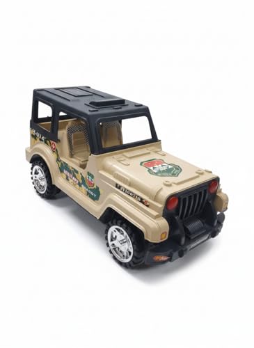 Image of Kids Push & Ride Jeep Toy Car for Toddlers | Off-Road SUV Style Push Car with Smooth Rolling Wheels, Durable Plastic Ride-On Vehicle for Boys & Girls, Indoor & Outdoor Play