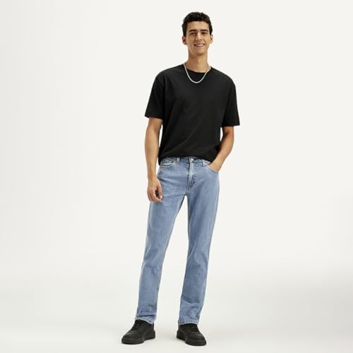 Image of Levi's Men's Mid Indigo Slim Fit Mid Rise Jeans