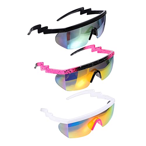 NAMOARLY Retro Riding Sunglasses Polarized Cycling Eyewear 80s Vintage Glasses Men Women Outdoor Sports Sunglasses
