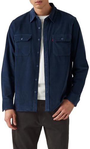 Levi's Jackson Worker Zodiac Blue Corduroy, Zodiac Blue, L