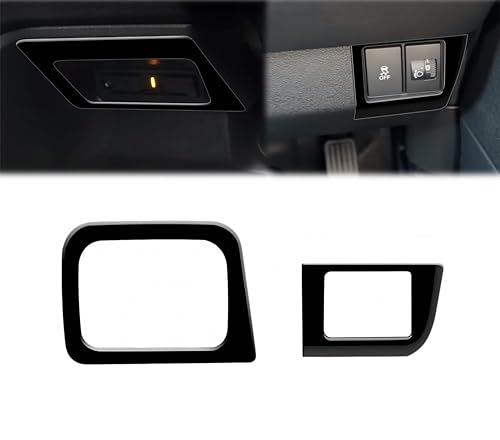 Cytovora ホンダ 新型N-BOX N-BOXカスタム 向け(JF5/JF6型)パーツ ヘッドライト スイッチパネル ガーニッシュ コンソール ボタンパネル カバー フレーム ドレスアップ 内装 ETCパネル n boxカスタムアクセサリー (ピアノ