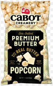Cabot Salted Premium Butter Popcorn 1 x 4.0oz bag