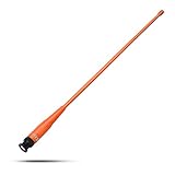 HYS-771 144/430 MHz Dual-Band High Gain Handheld BNC 15.6 inches Antenna for ICOM V8 V80 V80E V82 V85 F3S HT-66 VHF/UHF Radio