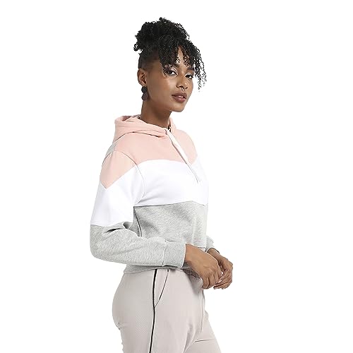 Image of Campus Sutra Women Cotton Hooded Neck Sweatshirt