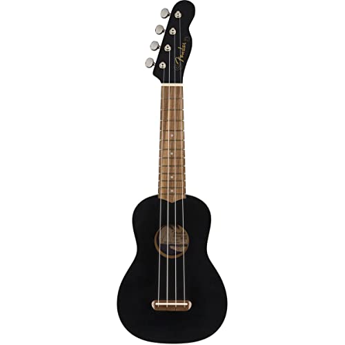 Fender Venice Ukulélé Soprano Noir