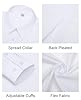 Gleeivy White Button Down Shirt Women Long Sleeve ... #3