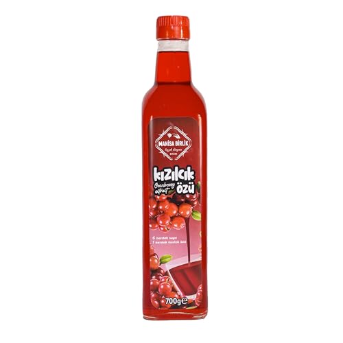 Doğal Kızılcık Özü 700 ml Konsantre x 1 Şişe