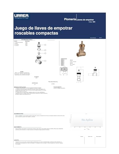 Juego de llaves para empotrar 17 Imagen adicional