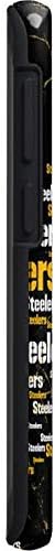 Skinit Pro Phone Case Compatible with Galaxy S20 - Officially Licensed NFL Pittsburgh Steelers Black Blast Design