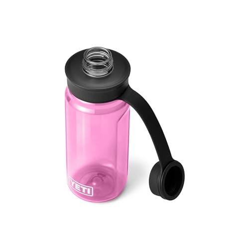 Image of YETI Yonder Water Bottle with Yonder Tether Cap, Lightweight, Leakproof and BPA-Free