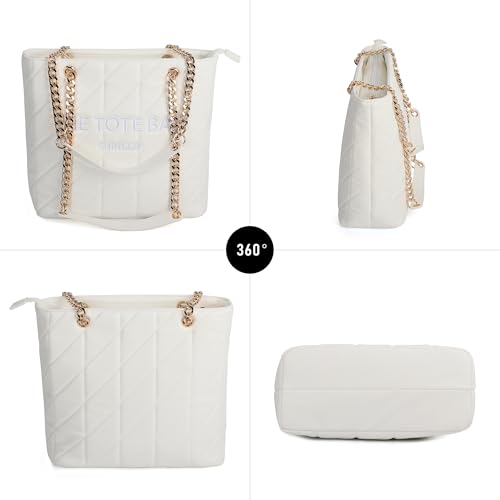 Image of Chinllo Tote Bag for Women, Medium Top Handle Handbags Purse