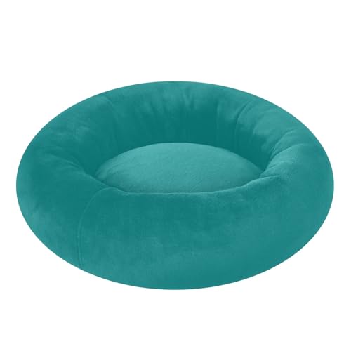 Panier d'hiver lavable bleu sarcelle taille S pour petit chien - 2