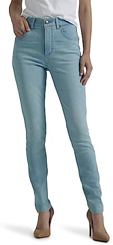 Lee Womens Ultra Lux Comfort with Flex Motion Skinny Leg Jean wit...