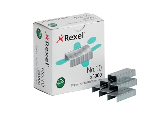 Agrafes 10 en acier pour organiser vos documents volumineux - Pack Rexel 6005