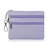 Accessoires matériels : notre mini portefeuille pour femmes utilise des porte-clés matériels haut de gamme qui sont résistants à la corrosion et à la décoloration. Très approprié pour accrocher aux sacs à dos et ceintures, facile à transporter lorsque vous sortez.