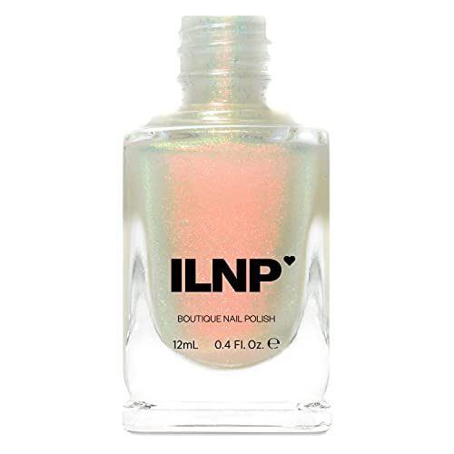 Image of ILNP Scarlet - Red, Orange, Gold, Green Iridescent Topper Nail Polish