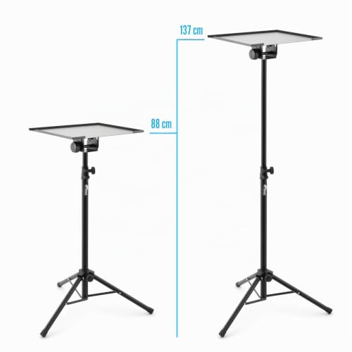 Soporte de suelo resistente para portátil Tiger LEC8-BK evita caídas con su trípode 2