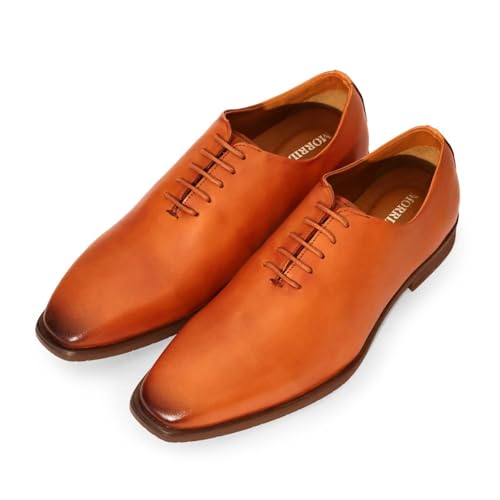 Image of ''Premium Men's Leather Lace Ups for Office & Casual Wear | Lightweight Comfort Sole | Handcrafted Stylish Shoes for Everyday Use inch