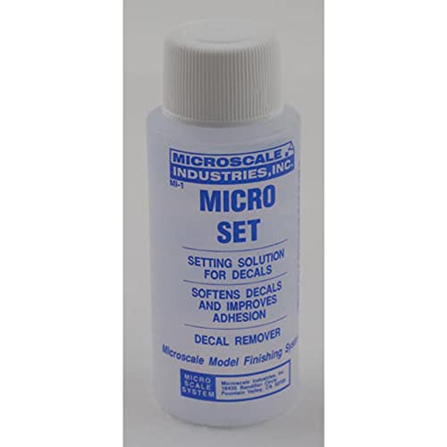 MicroScale Industries Micro Set - Decals setting solution for flat surfaces