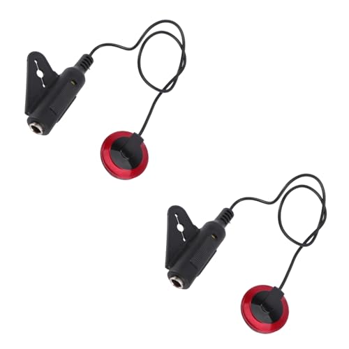 Abaodam - Abaodam 2 Ensembles Micros De Guitare Micro Ukulélé Amplificateurs De Guitare Micro Banjo L'égaliseur Micro De Guitare Micro Pour Violon Préamplificateurs Éq Abdos Double Bobine