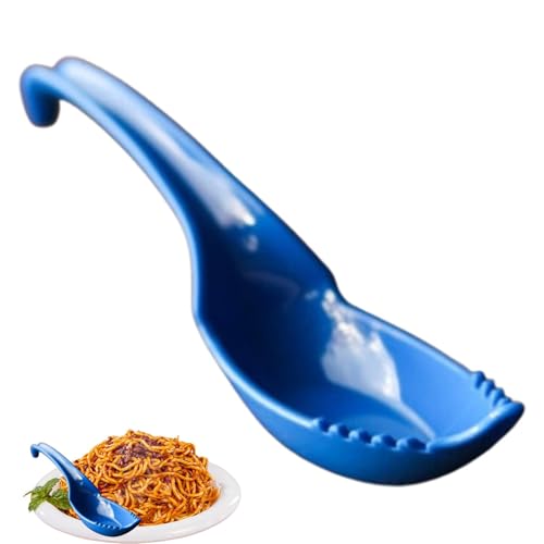 Cuchara para sopa de fideos, cuchara de sopa ramen, cuchara asiática para fideos domésticos, mango ergonómico, cuchara para el hogar para wan, papilla, albóndigas, sopa, pasta
