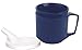 Kinsman Enterprises 16032 Non-Weighted Insulated Cup with Tube Lid, 8 oz, Blue