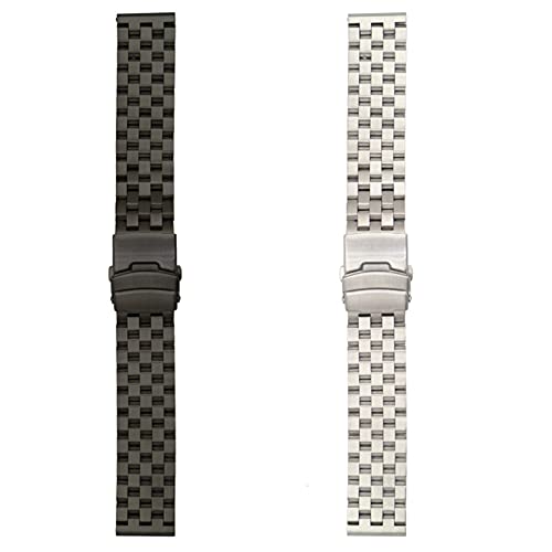 Bracelet en métal solide pour montre de luxe interchangeable 20mm - 4