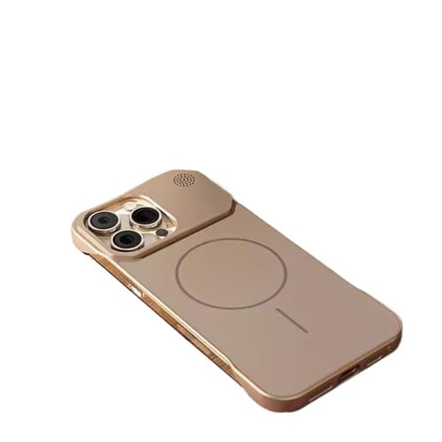 GWWFCFC �����^�{�[�_���X���C�}�b�g�P�[�X Phone 16 Plus Pro Max �t���[�����X�X�����J�o�[�AiPhone16plus�p�A�S�[���h