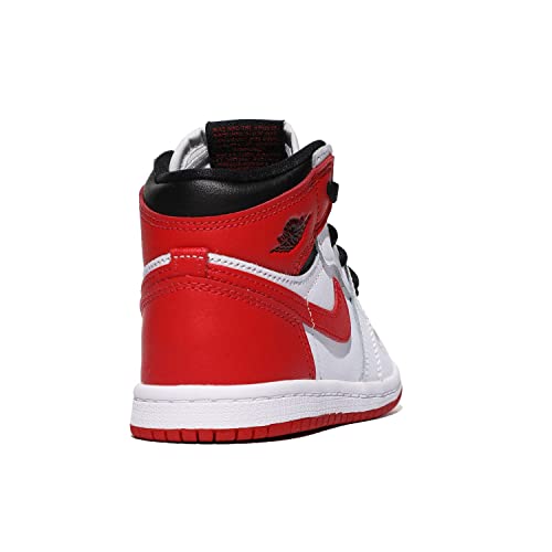 Jordan Baby Boy's Jordan 1 Retro High OG (Infant/Toddler) White/University Red/Black 3 Infant M3