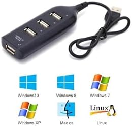 Temiz Pazar USB Çoğaltıcı Çoklayıcı Hub 4 Port USB 2.0 Çoklama PC Laptop - Görsel 2