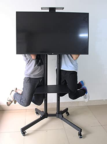 Soporte universal móvil para TV con ruedas 32-65 pulgadas miniatura 3