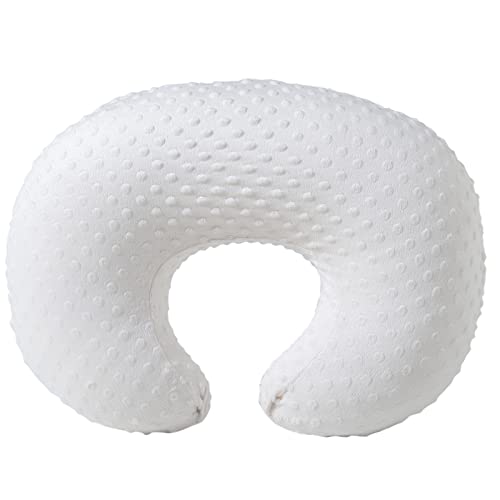 Image of Nursing Pillow Cover, Breastfeeding Pillow Slipcover Snugly Fits for Nursing Pillow for Baby Boys and Girls, Premium Quality Microfiber, Ultra Soft Comfortable (Cloud Dancer)