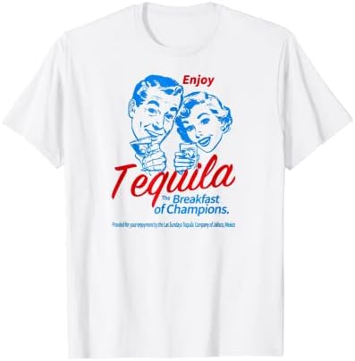 Enjoys Tequila The Breakfasts Of Championss T-Shirt