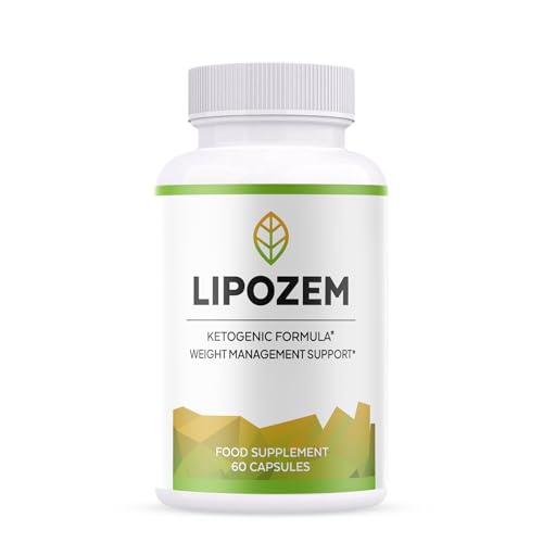 LIPOZEM Advanced KETOGENIC Formula 60 Capsules/1 Month Supply- All Natural Ingredients