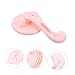 MERRYHAPY Pet Food Can Opener Sealing Lid Multi-Functional Cat Food Spoon Durable TPR Material Convenient for Pet Feeding Pink
